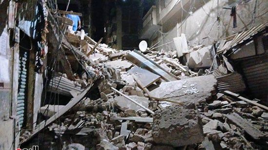 عقار الإسكندرية المنهار (3) عقار الإسكندرية المنهار (3)