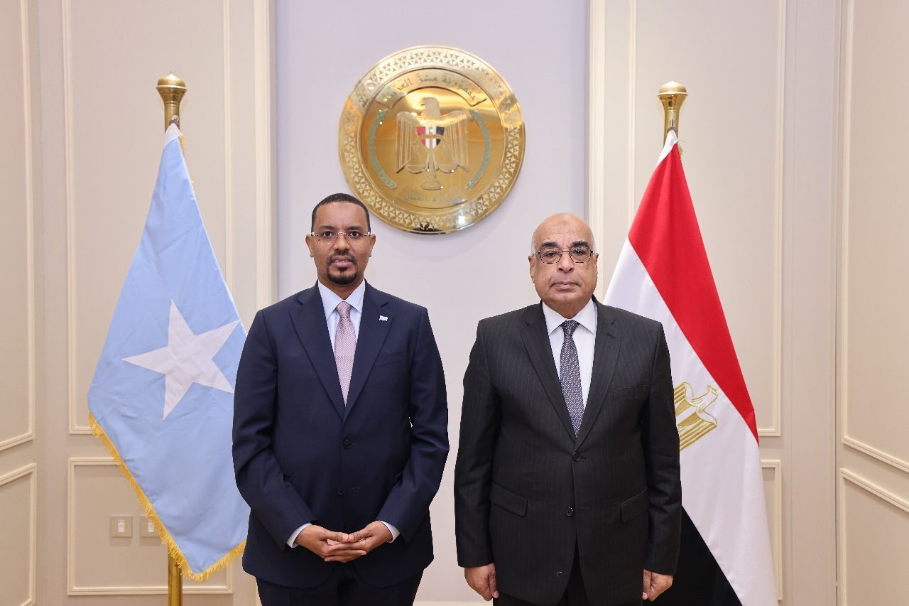 وزير العدل المصرى ونظيره الصومالي