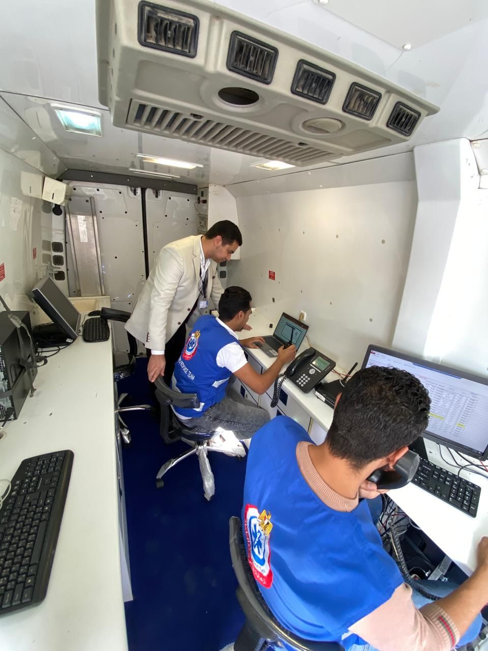 وزارة الصحة تعلن انشاء أول مركز تحكم متنقل لتقديم خدمات الطوارئ والرعاية الحرجة