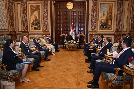 المستشار عصام فريد، رئيس مجلس الشيوخ، و الدكتور بدر عبد العاطي وزير الخارجية (1) المستشار عصام فريد، رئيس مجلس الشيوخ، و الدكتور بدر عبد العاطي وزير الخارجية (1)