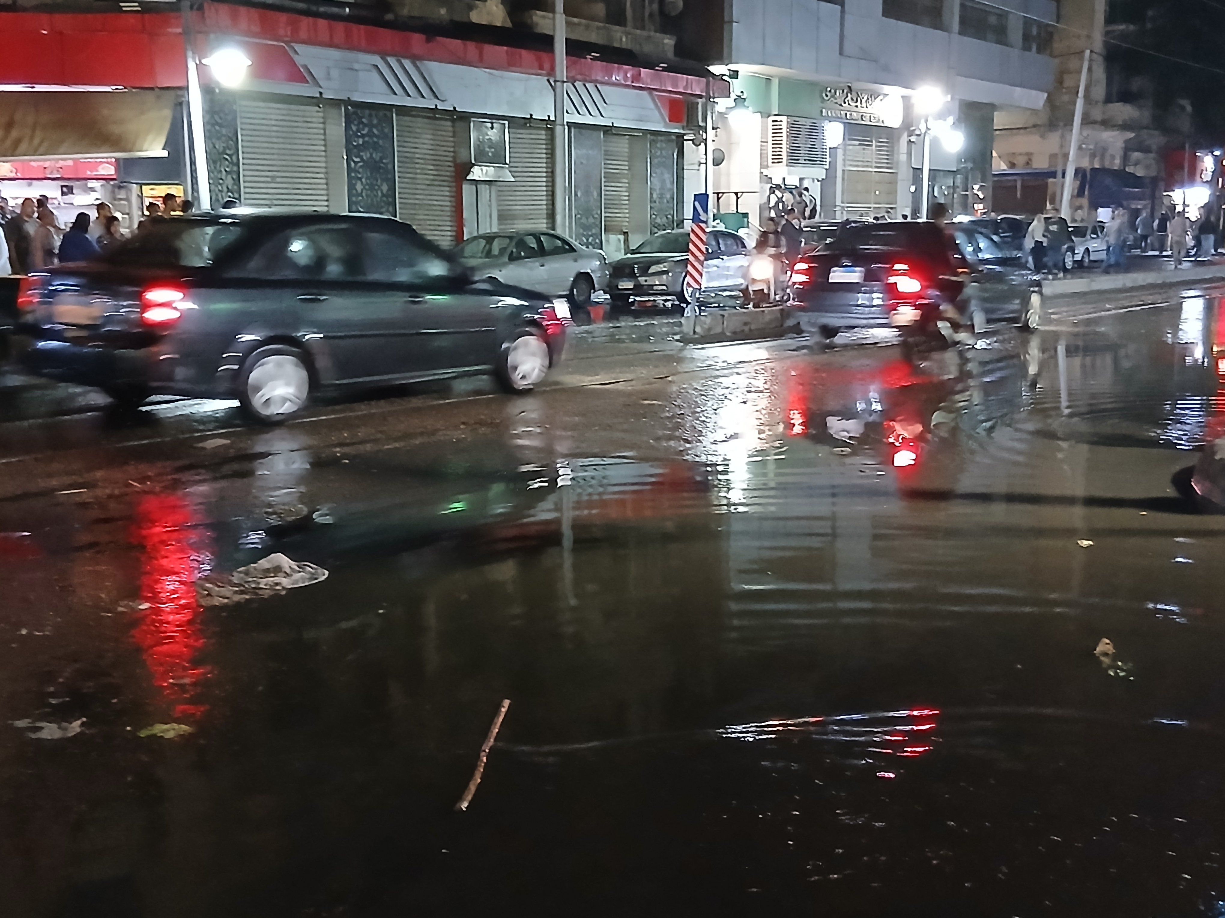 امطار غزيرة على الإسكندرية امطار غزيرة على الإسكندرية