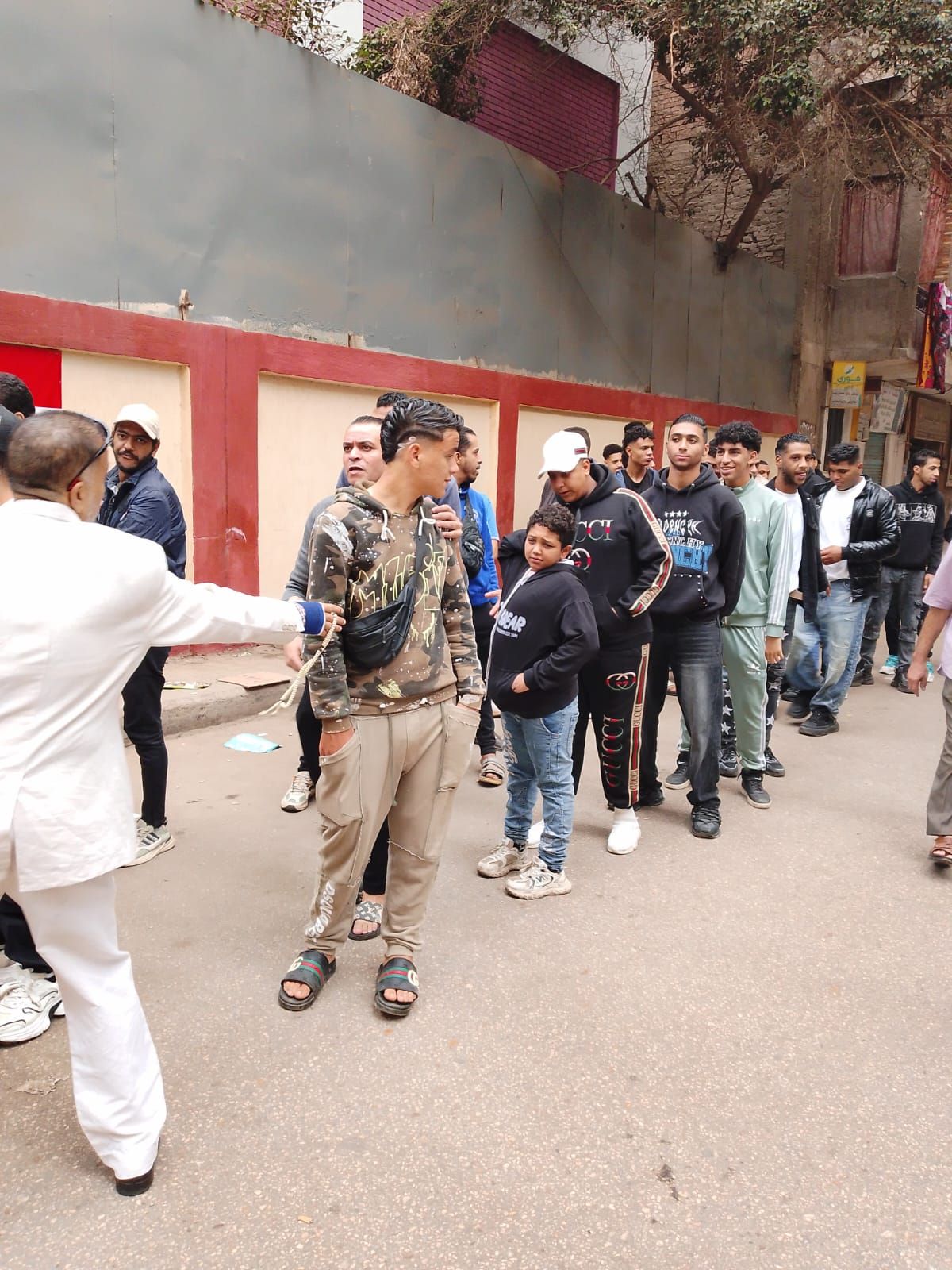 طوابير الناخبين في المطرية