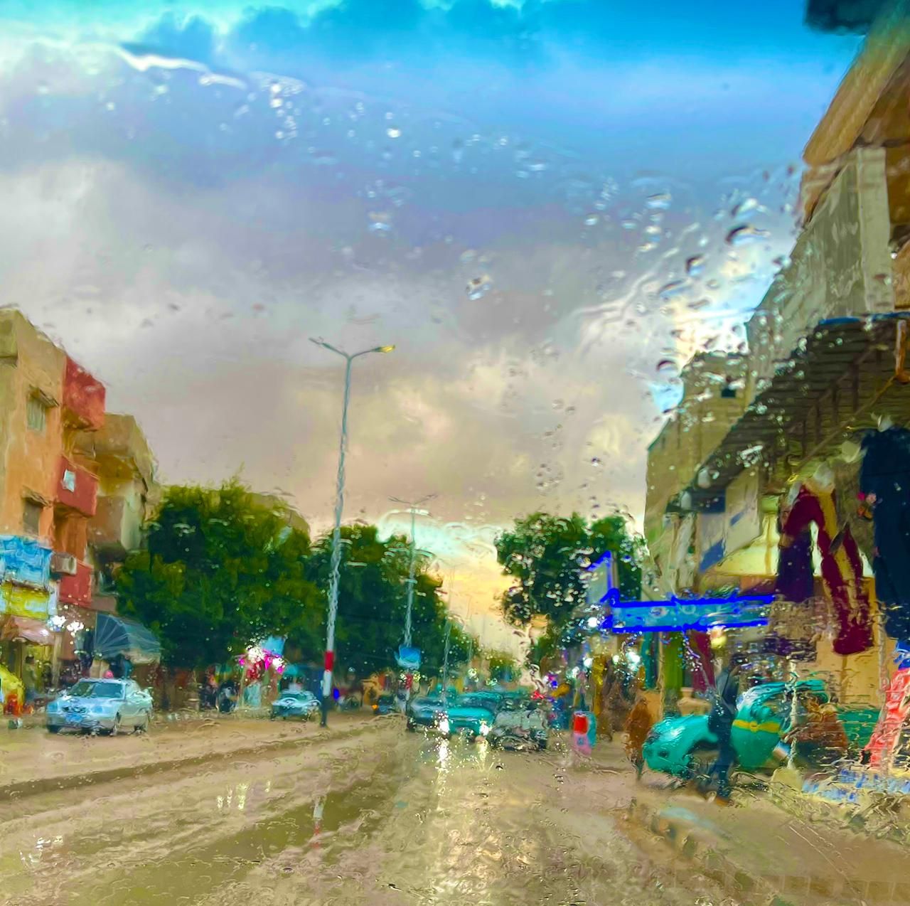 أمطار غزيرة على شمال سيناء (2)