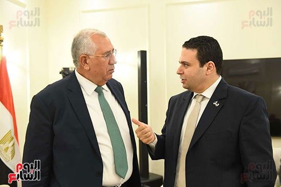 النائب عبد المنعم إمام والسيد القصير