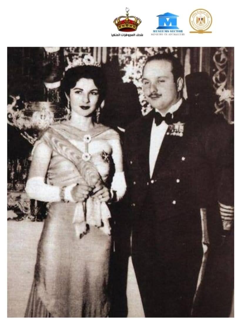 الملكة فريدة والملك فاروق الملكة فريدة والملك فاروق