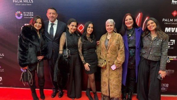 عائلة أم كلثوم تحضر العرض الخاص لفيلم عائلة أم كلثوم تحضر العرض الخاص لفيلم