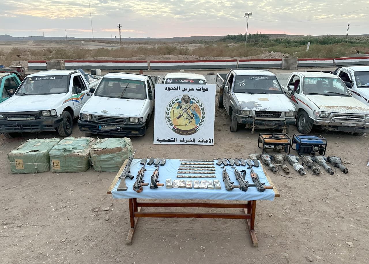 قوات حرس الحدود تضبط مخدرات وسلاح تتجاوز 2 مليار جنيه بسيناء (2) قوات حرس الحدود تضبط مخدرات وسلاح تتجاوز 2 مليار جنيه بسيناء (2)