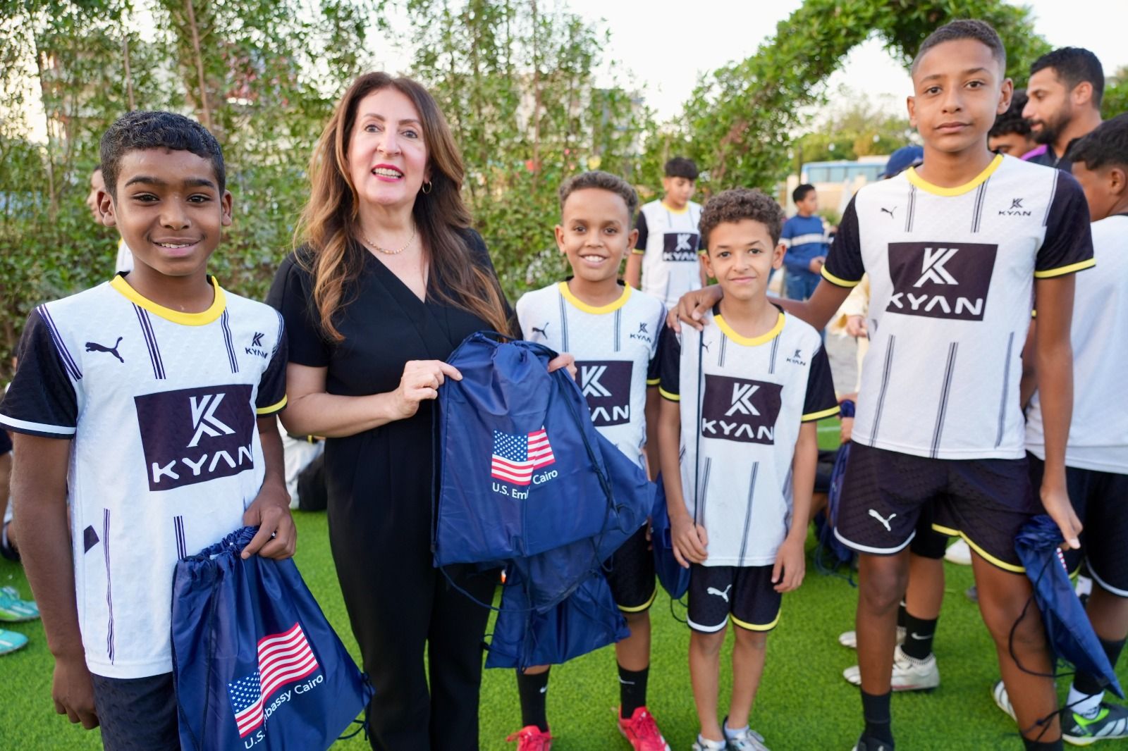 السفيرة الامريكية فى مصر