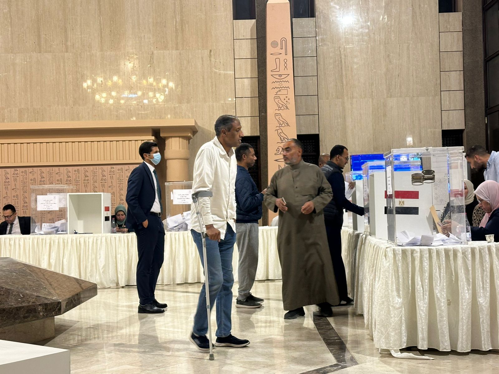 تصويت المصريين في السعودية