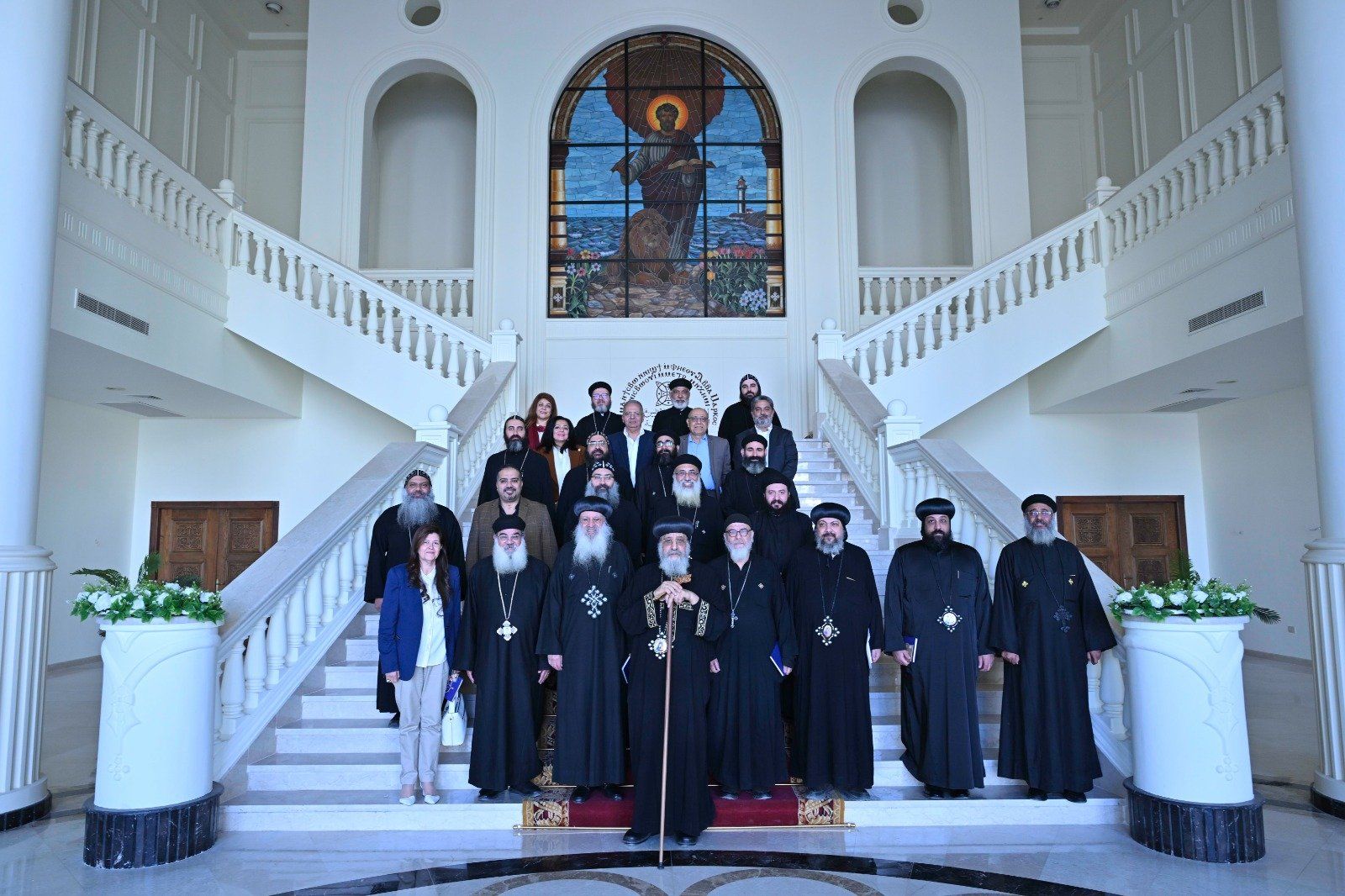 لقاء قداسة البابا مع أكاديمية مارمرقس لقاء قداسة البابا مع أكاديمية مارمرقس