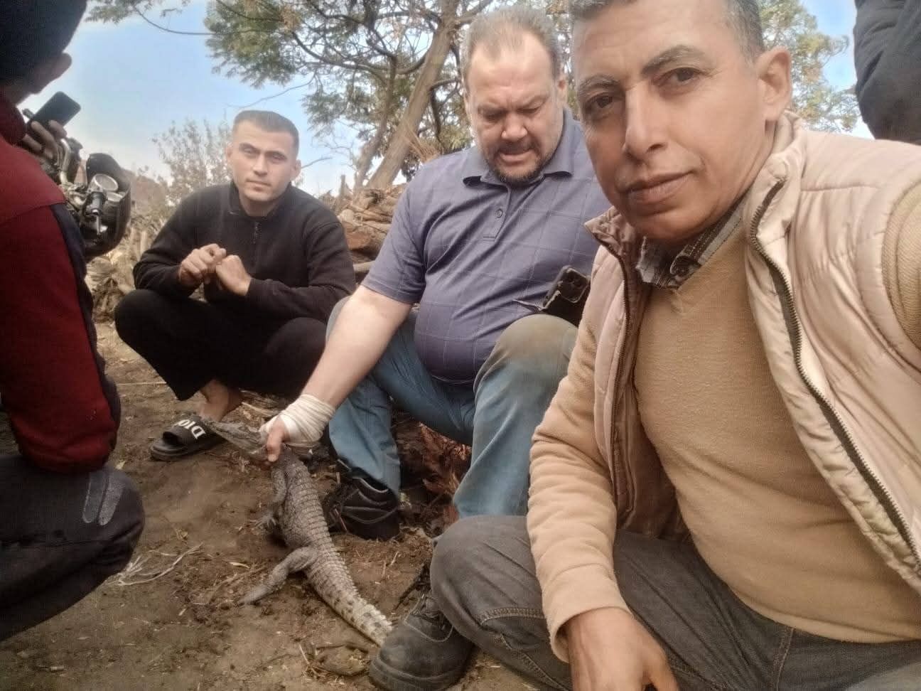 اصطياد تمساح قرية الزوامل (2) اصطياد تمساح قرية الزوامل (2)