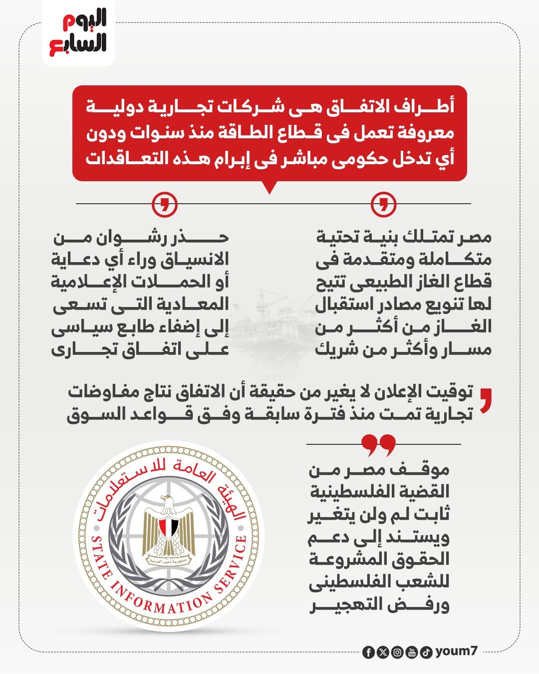 بيان هيئة الاستعلامات بيان هيئة الاستعلامات