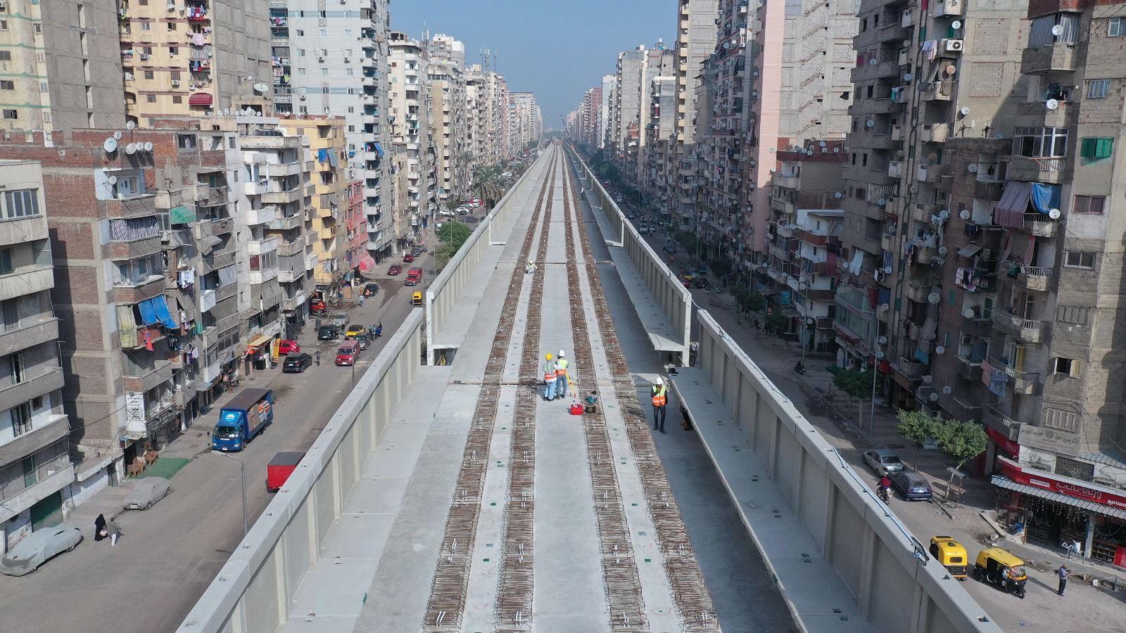 تقدم ملحوظ فى أعمال مترو الإسكندرية