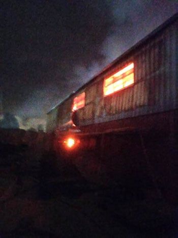 حريق مخزن فى القطامية (5)