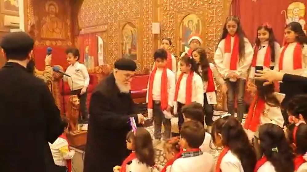 الاحتفال بكنيسة القديسة دميانة الاحتفال بكنيسة القديسة دميانة