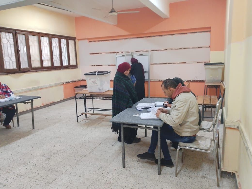 مشاركة السيدات وكبار السن في انتخابات النواب بالوراق واوسيم