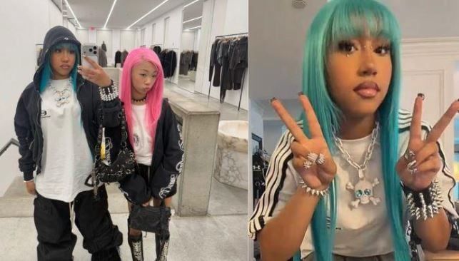 ابنة كيم كاردشيان تثير الجدل ابنة كيم كاردشيان تثير الجدل