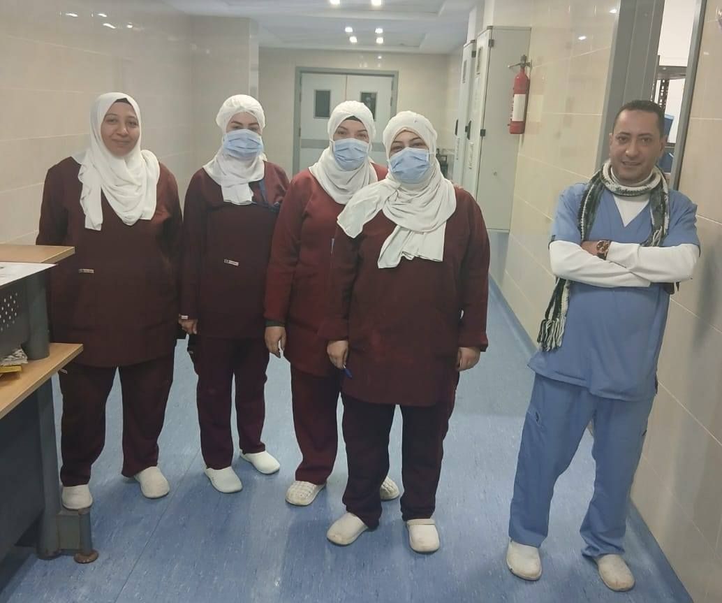 الفريق الجراحي والتمريض الفريق الجراحي والتمريض