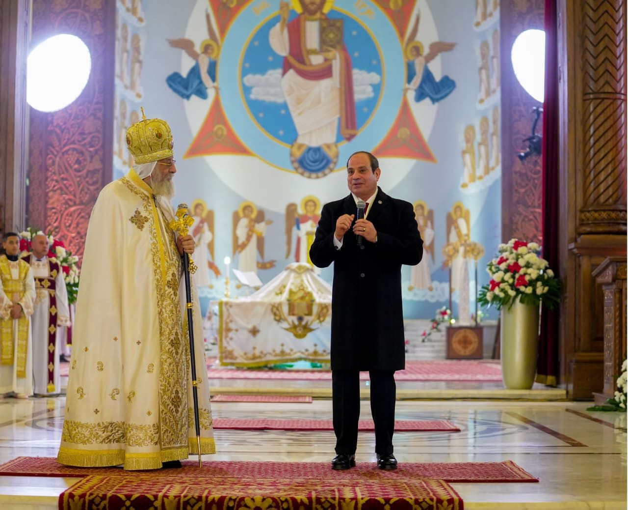 كلمة الرئيس عبد الفتاح السيسى والبابا تواضروس الثانى كلمة الرئيس عبد الفتاح السيسى والبابا تواضروس الثانى