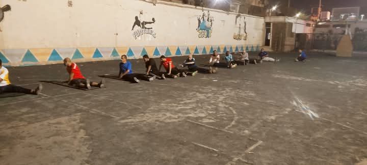 استمرار التدريب الأسبوعي استمرار التدريب الأسبوعي