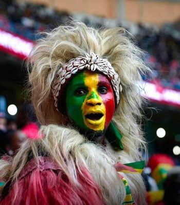 حضور قوى للجمهور الأفريقى حضور قوى للجمهور الأفريقى