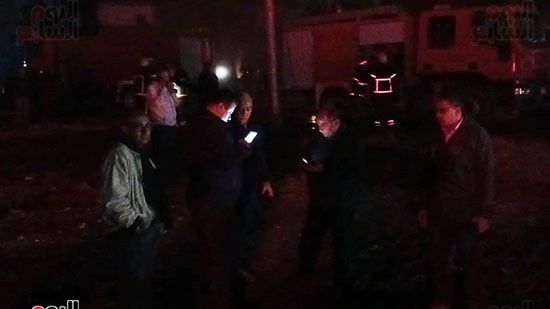 السيطرة على حريق مخزن المواسير البلاستيك (5) السيطرة على حريق مخزن المواسير البلاستيك (5)