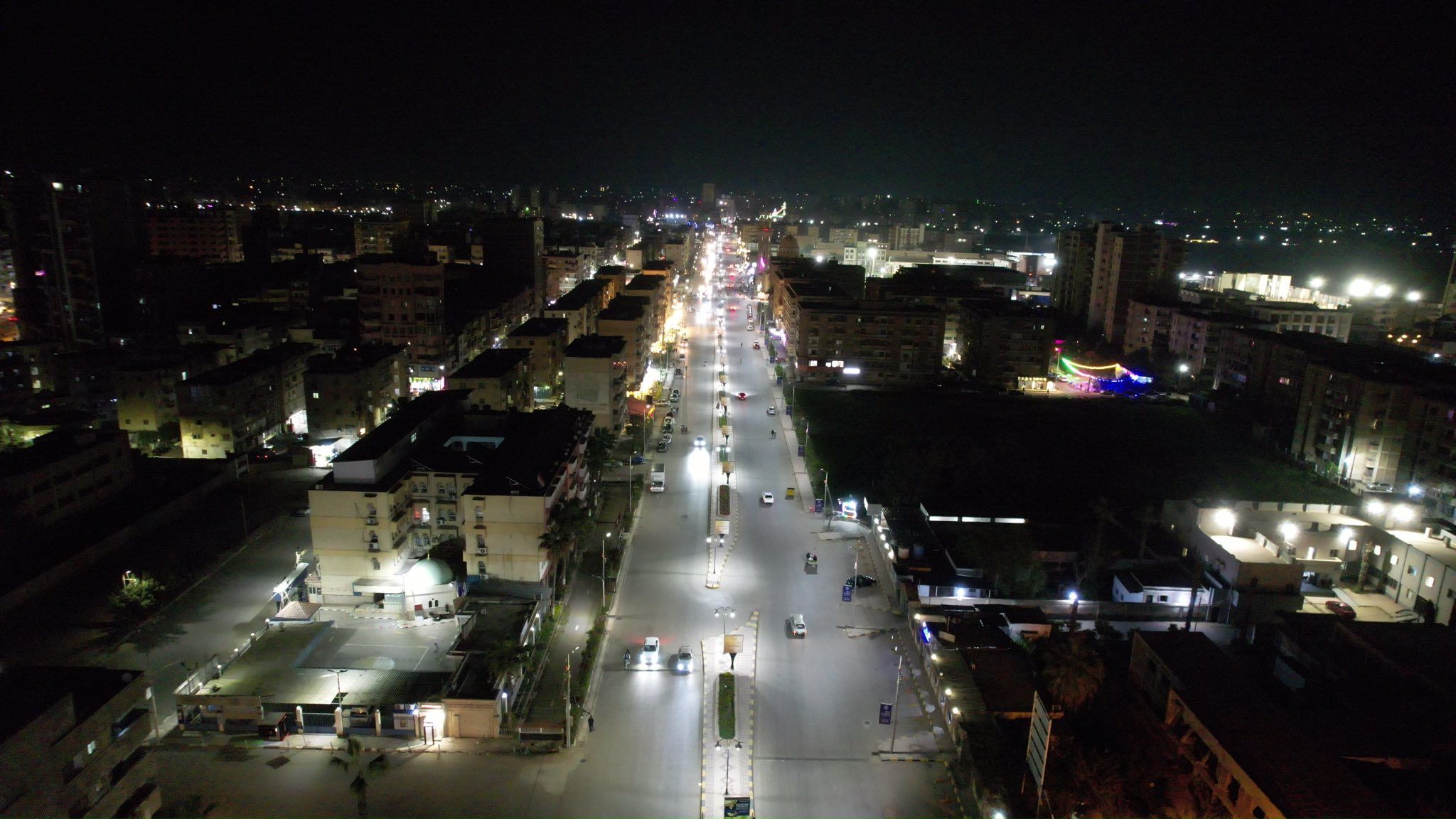 رفع كفاءة الإنارة بكفر الشيخ رفع كفاءة الإنارة بكفر الشيخ