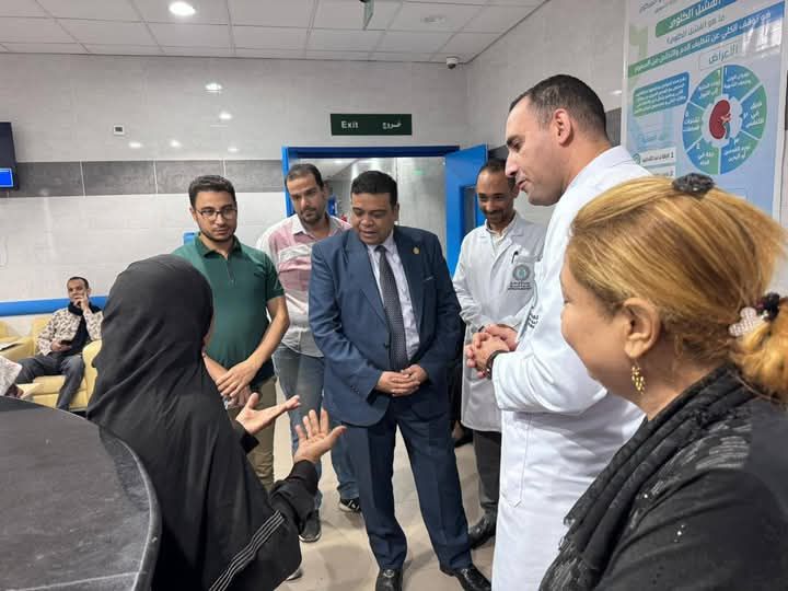 أحد منشآت الرعاية الصحية التي تخدم وسط أسوان أحد منشآت الرعاية الصحية التي تخدم وسط أسوان