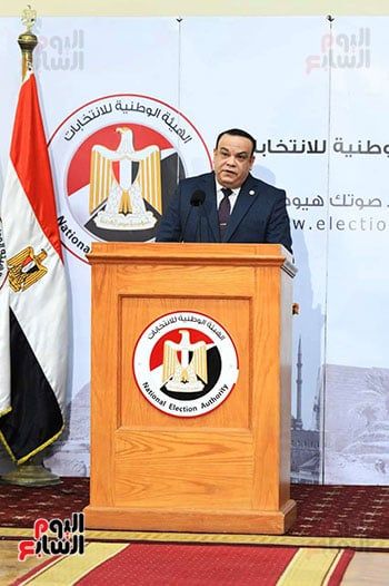 القاضى حازم بدوى رئيس الهيئة الوطنية للانتخابات