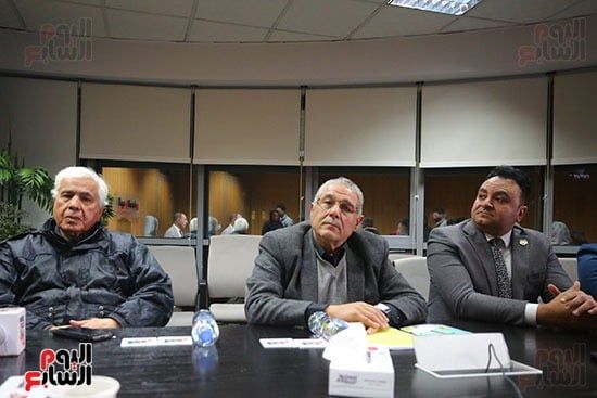 الدكتور محمود حمدى واللواء مدحت الحريشى والدكتور شهاب عبد الحميد الدكتور محمود حمدى واللواء مدحت الحريشى والدكتور شهاب عبد الحميد