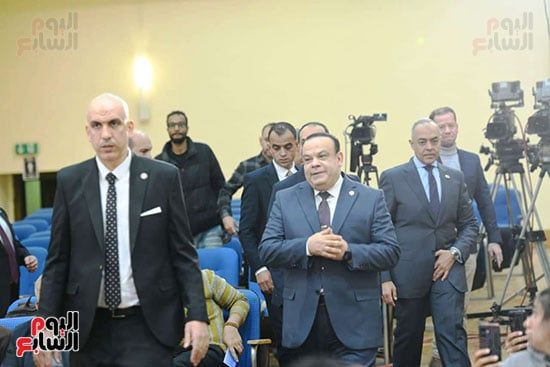 القاضى حازم بدوى والقاضى بندارى