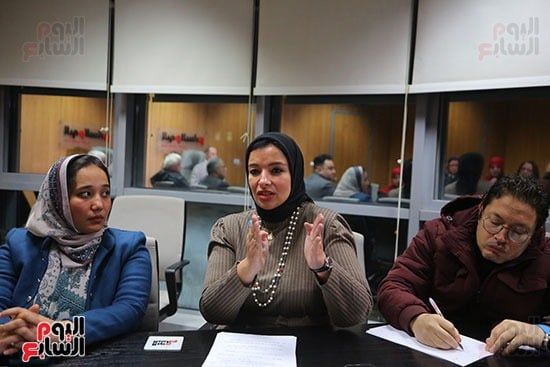 أحمد جمال وآية دعبس والدكتورة إيمان ماهر أحمد جمال وآية دعبس والدكتورة إيمان ماهر