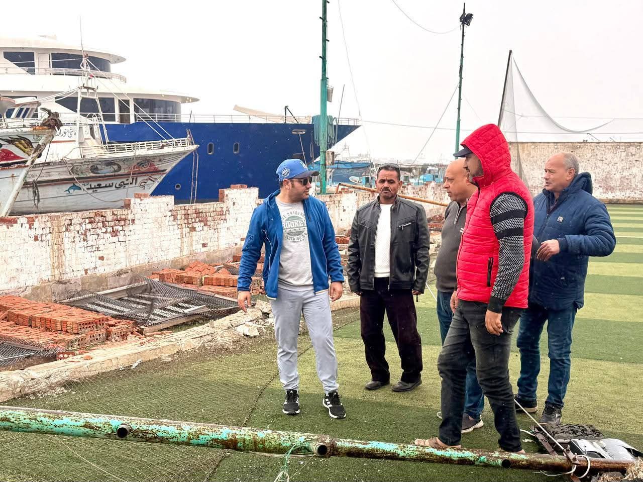 وكيل الشباب والرياضة بدمياط يتفقد ملاعب المحافظة وكيل الشباب والرياضة بدمياط يتفقد ملاعب المحافظة