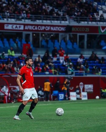 ياسر إبراهيم خلال مباراة السنغال الشوط الأول ياسر إبراهيم خلال مباراة السنغال الشوط الأول