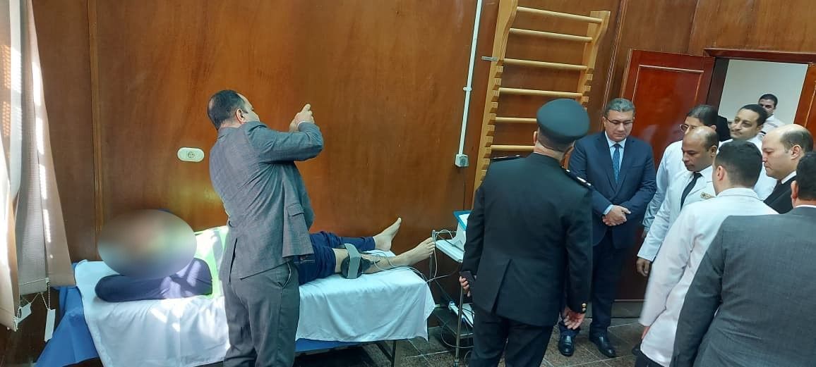 النيابة العامة تزور مستشفى مركز الاصلاح بجمصة النيابة العامة تزور مستشفى مركز الاصلاح بجمصة