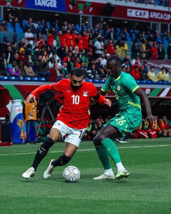 محمد صلاح خلال مباراة السنغال محمد صلاح خلال مباراة السنغال