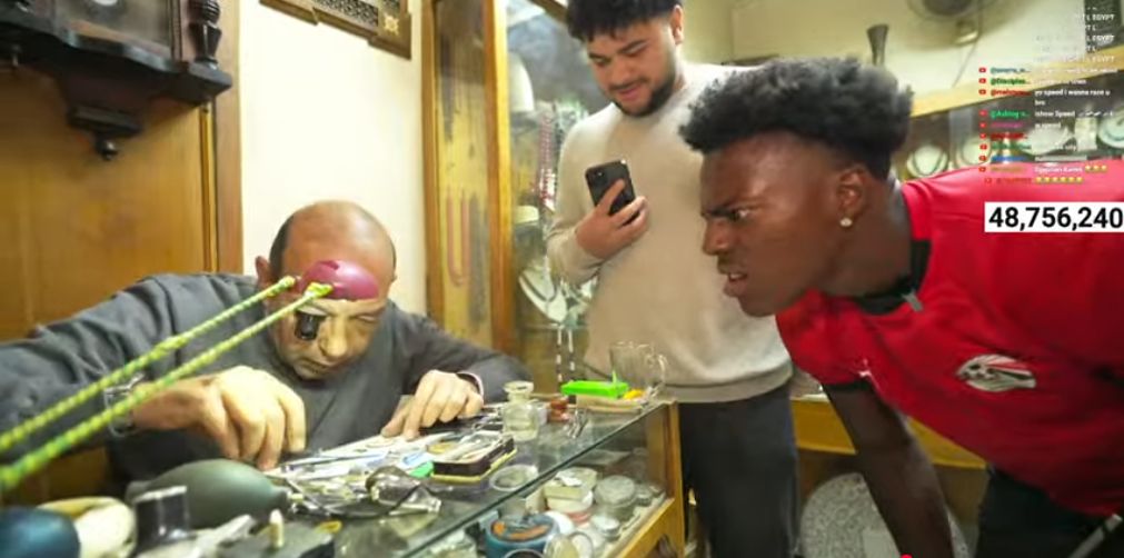 سبيد ينبهر بجمال الحرف اليدوية المصرية سبيد ينبهر بجمال الحرف اليدوية المصرية