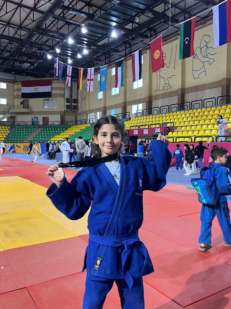 سيرين محمد حسين القط تحصد الميدالية البرونزية سيرين محمد حسين القط تحصد الميدالية البرونزية