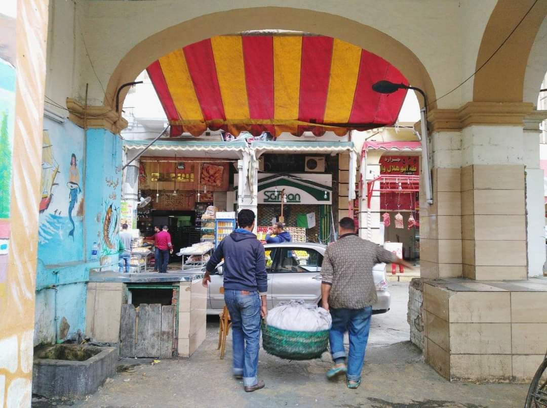 جانب من البازار جانب من البازار
