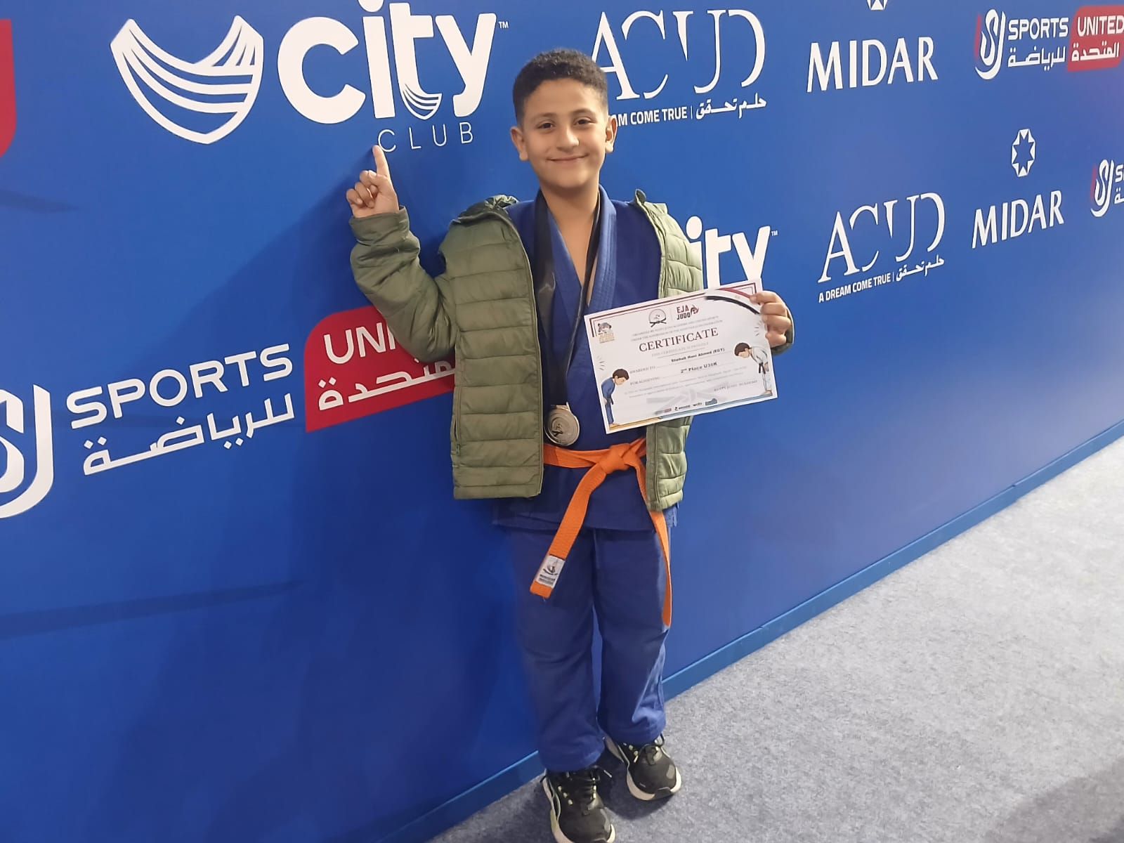 شهاب هاني أحمد يحصد الميدالية الفضية شهاب هاني أحمد يحصد الميدالية الفضية