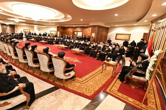 أحبار الكنيسة يستقبلون البابا تواضروس (6) أحبار الكنيسة يستقبلون البابا تواضروس (6)