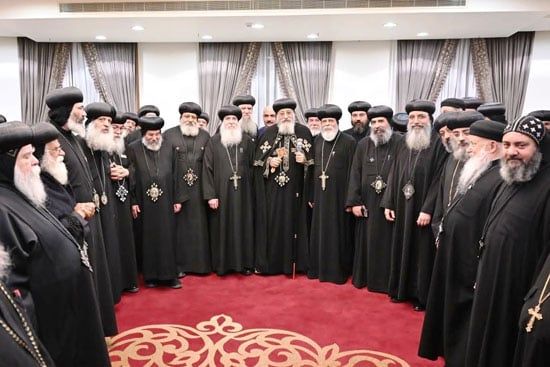 أحبار الكنيسة يستقبلون البابا تواضروس (9) أحبار الكنيسة يستقبلون البابا تواضروس (9)