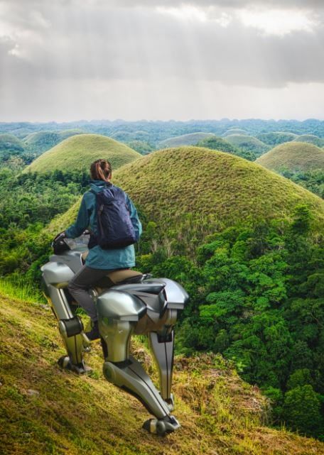 حصان آلى لكافة التضاريس حصان آلى لكافة التضاريس