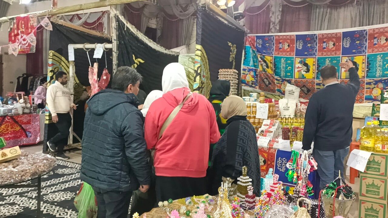 اقبال على المعرض اقبال على المعرض