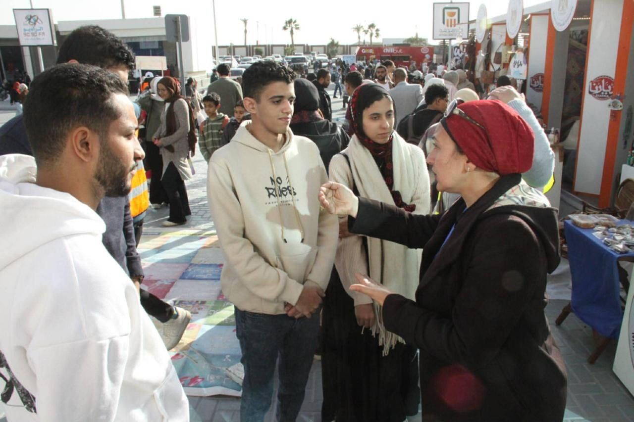 تفاعل كبير مع أنشطة صندوق مكافحة الإدمان بمعرض القاهرة الدولي للكتاب تفاعل كبير مع أنشطة صندوق مكافحة الإدمان بمعرض القاهرة الدولي للكتاب