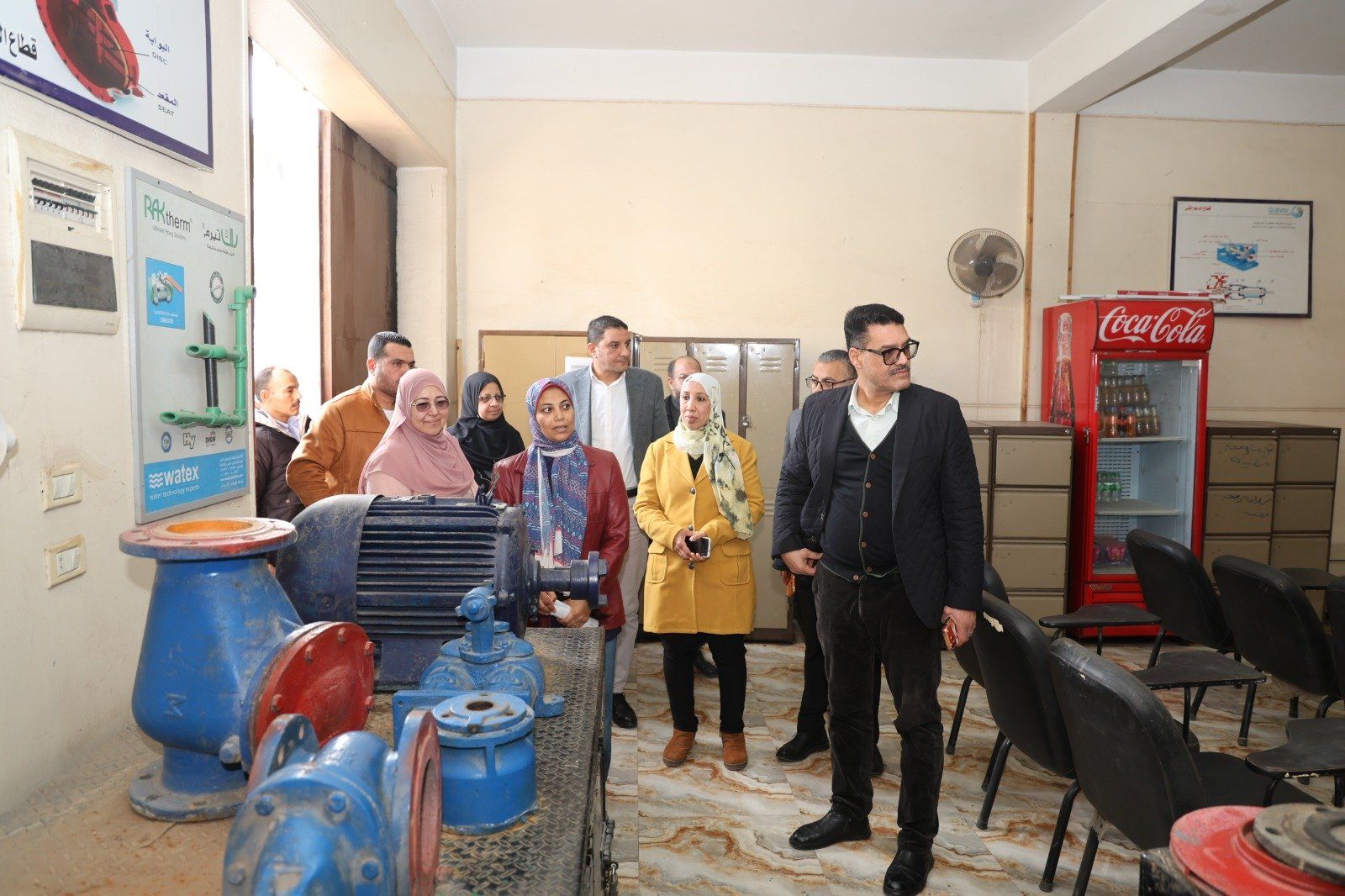 متابعة الورش التدريبية للعاملين بالشركة متابعة الورش التدريبية للعاملين بالشركة