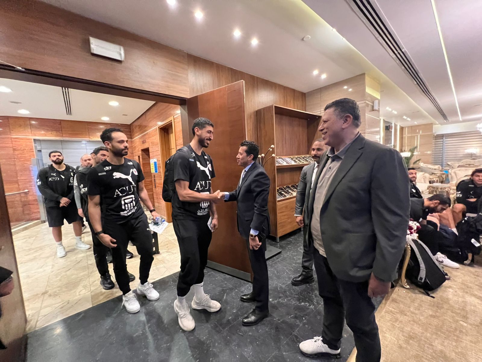 اشرف صبحى ومنتخب اليد اشرف صبحى ومنتخب اليد