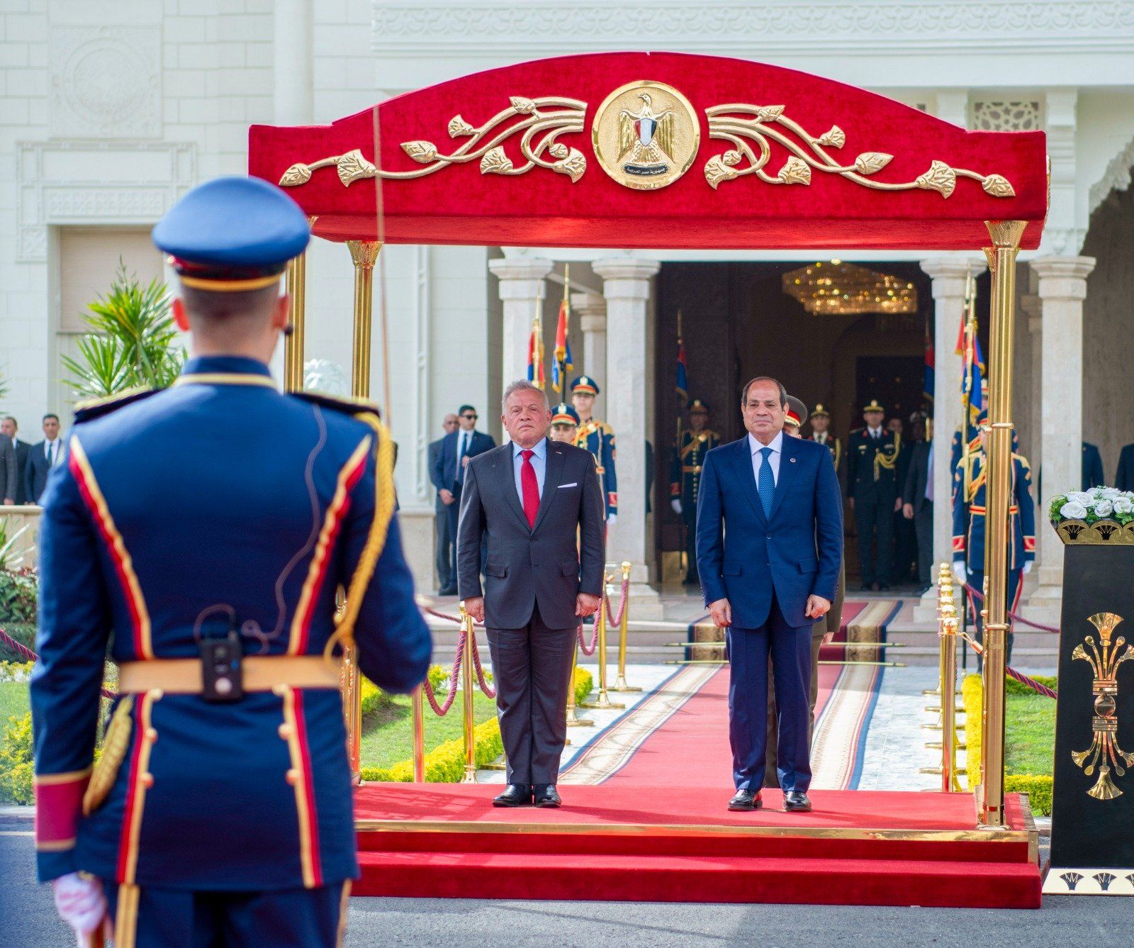 الرئيس السيسى وملك الأردن (1) الرئيس السيسى وملك الأردن (1)