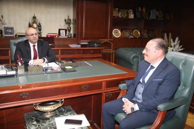 محافظ بني سويف يلتقي وكيل وزارة الزراعة الجديد محافظ بني سويف يلتقي وكيل وزارة الزراعة الجديد