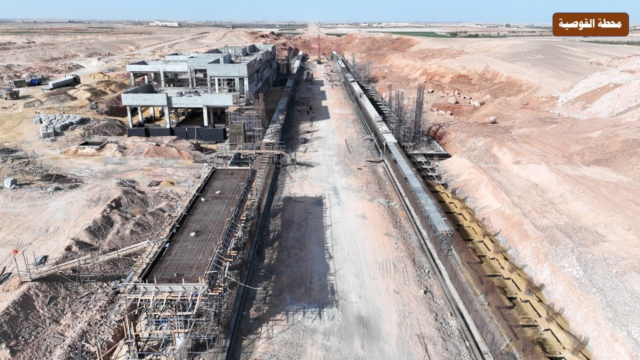 الخط الثانى للقطار الكهربائى السريع (6)